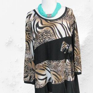 BALI WOMENS PLUS SIZE SHIRT